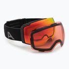Maschera da sci Alpina Falera Mag Q-Lite matt black/red/pink