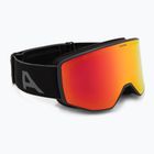 Maschera da sci Alpina Venet Q-Lite black matt/red