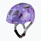 Casco da bici per bambini Alpina Ximo 2 Jr purple hearts gloss