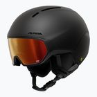 Casco da sci Alpina Vizzard QV MIPS black matte