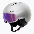 Casco da sci Alpina Vizzard Q-Lite white matt