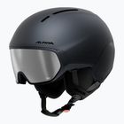 Casco da sci Alpina Vizzard Q-Lite midnight grey matt