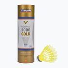 Navette da badminton VICTOR Nylon Shuttle 2000 fast 6 pz. giallo