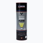 Volani da badminton VICTOR Nylon Shuttle 3000 fast 6 pz. giallo