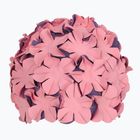 Cuffia da nuoto da donna Fashy Flowers rosa / viola