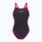 Costume intero da donna aquaFeel Training V-Back grigio / fumo