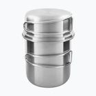 Tatonka Tazza con manico 600 ml Set di articoli da viaggio in acciaio