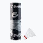 Talbot-Torro Tech 450 Premium Nylon Volano veloce 6 pezzi bianco.