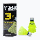 Volani da badminton Talbot-Torro Tech 350 Nylon 3 pz. giallo