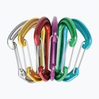 Set di moschettoni EDELRID Nineteen G Sixpack 6 pack assorted colours