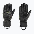 Guanti da sci da uomo LEKI WCR Venom Speed 3D nero ghiaccio/limone