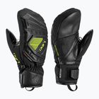 Guanti da sci per bambini LEKI WCR C-Tech 3D Junior Mitt black/ice lemon