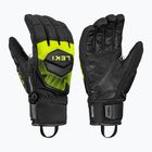 Guanti da sci LEKI WCR Core TR black/neon yellow