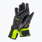 LEKI Worldcup Race Speed 3D guanto da sci da uomo nero-verde 650801301090