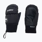 LEKI Guanti da sci per bambini Little Eskimo Mitt Short nero 650802401030