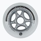 Ruota per rollerblade Powerslide Infinity 100 mm/85A bianco/nero/blu