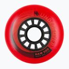 RUOTE UNDERCOVER Ruote rollerblade Raw 80 mm/85A 4 pz. rosso