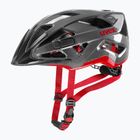 Casco da bici UVEX Active antracite/rosso