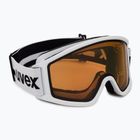 UVEX occhiali da sci G.gl 3000 P bianco opaco/polavision marrone chiaro