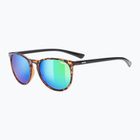 Occhiali da sole UVEX Lgl 43 avana nero/verde specchio