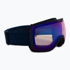 UVEX Downhill 2100 V occhiali da sci navy matt/blu specchiato variomatic/clear