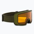 UVEX Saga To croco matt/mirror gold/lasergold lite/clear occhiali da sci