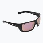 Occhiali da sole UVEX Mtn Venture CV nero opaco/rosa specchiato