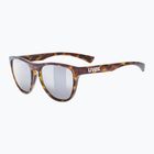 Occhiali da sole UVEX Esntl Spirit havanna opaco/argento specchiato