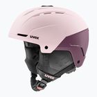 Casco da sci UVEX Stance powder/plum matt