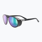 Occhiali da sole UVEX MTN Classic Pure nero opaco/verde specchio