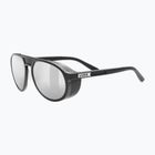Occhiali da sole UVEX MTN Classic Pure nero opaco/argento specchiato