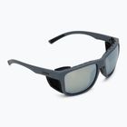 Occhiali da sole UVEX Sportstyle 312 blu pietra opaco/argento specchiato