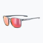 Occhiali da sole UVEX LGL 52 fumo/rosso specchio
