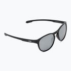 Occhiali da sole UVEX LGL 53 nero opaco/argento specchiato