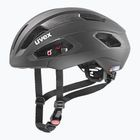 Casco da bici UVEX Rise CC tutto nero opaco