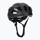 Casco da bici UVEX Rise CC tutto nero opaco