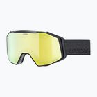 Maschera da sci UVEX Gravity FM black matt/mirror yellow/orange/clear