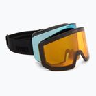 Maschera da sci Uvex Lace Attract FM black matt/mirror ice