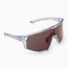 Occhiali da sole Uvex Skyryse clear purple/mirror lavender
