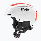 Casco da sci UVEX Resolution SL white/electric red