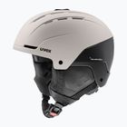 Casco da sci UVEX Stance warm grey/black matt