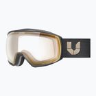 Maschera da sci UVEX Ultimate Victorious Pro V S0-S4 black matt/vario red mirror