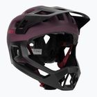 Casco da bici per bambini UVEX React Fullface Jr cranberry matt