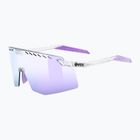 Occhiali da sole UVEX Pace Stage clear/mirror pink