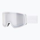 Maschera da sci UVEX Scenic P S0-S4 white matt/mirror silver/pola