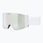 Maschera da sci UVEX Scenic FM S2 white matt/mirror silver