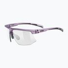Occhiali da sole UVEX Aerios Small V purple matt/smoke