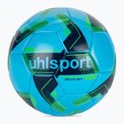 Calcio uhlsport Lite Soft 350 blu ghiaccio / marina / verde fluo dimensioni 5