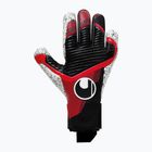 Uhlsport Powerline Supergrip+ guanti da portiere nero/rosso/bianco