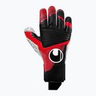 Guanti da portiere Uhlsport Powerline Supergrip+ Reflex nero/rosso/bianco